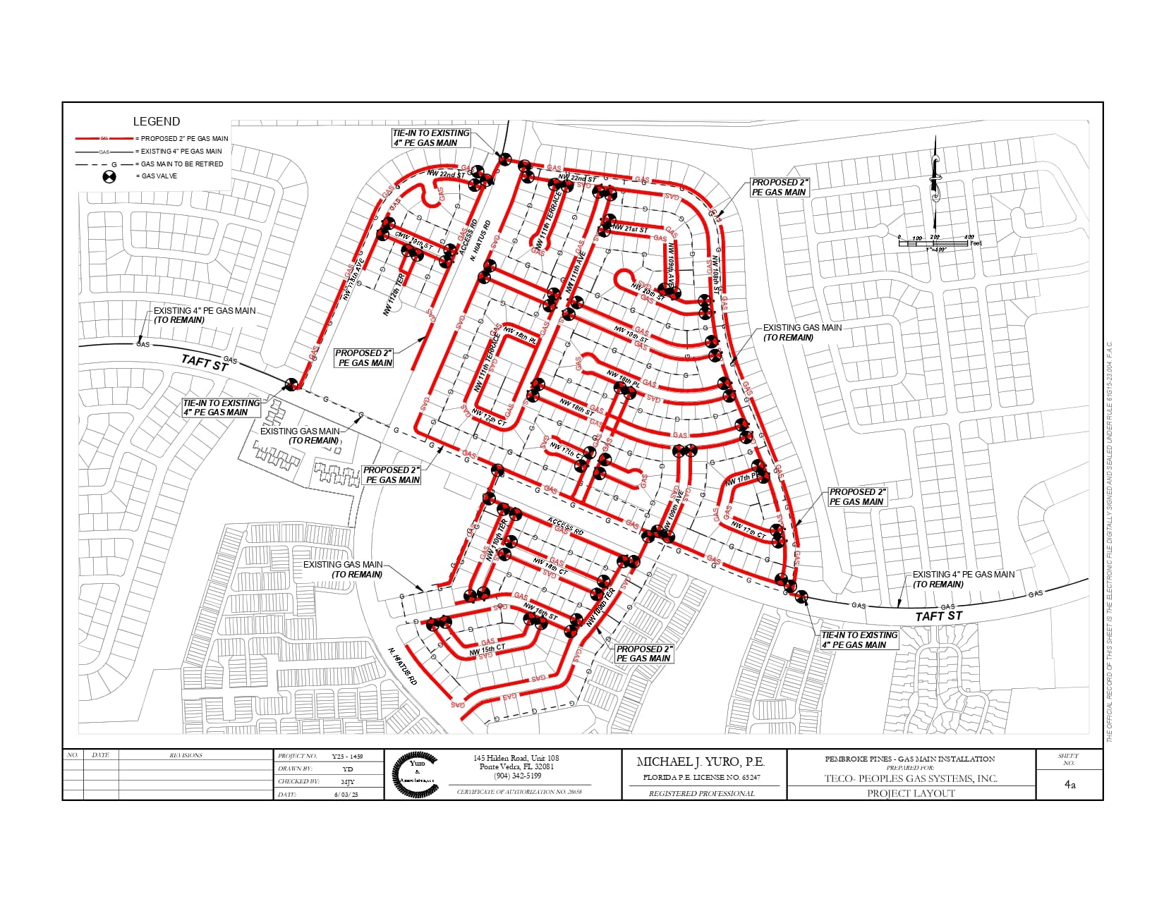 Gas Bus Routing Gas Transmission & Distribution Improvements - Yuro & Associates